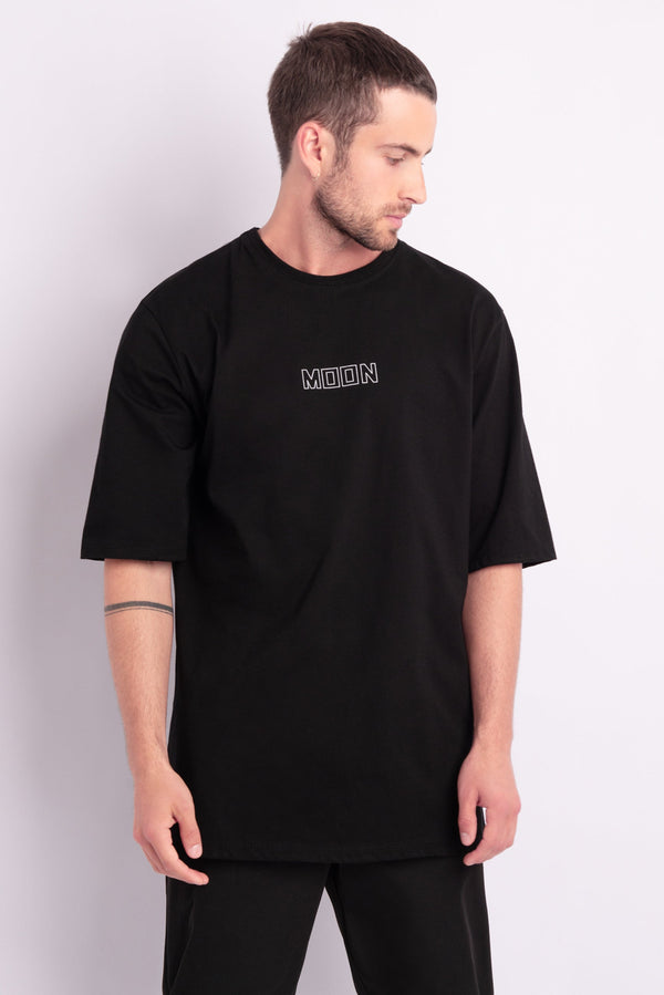 T-shirt Oversized Imprimé "MOON"