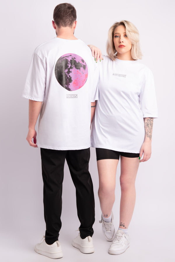 T-shirt Oversized Imprimé "MOON"