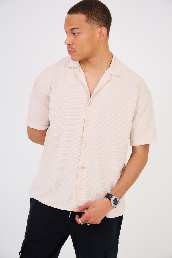 Chemise effet plissé