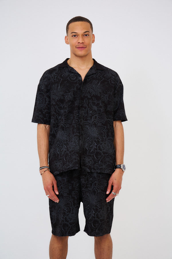 Ensemble Chemise & Short Imprimés "FLOWER"