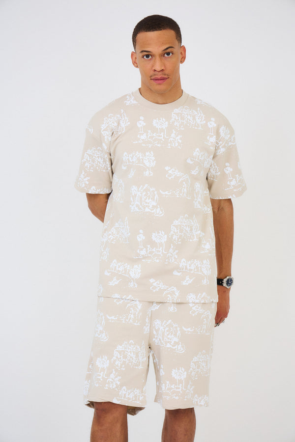T-shirt Oversized Imprimé "FORREST"