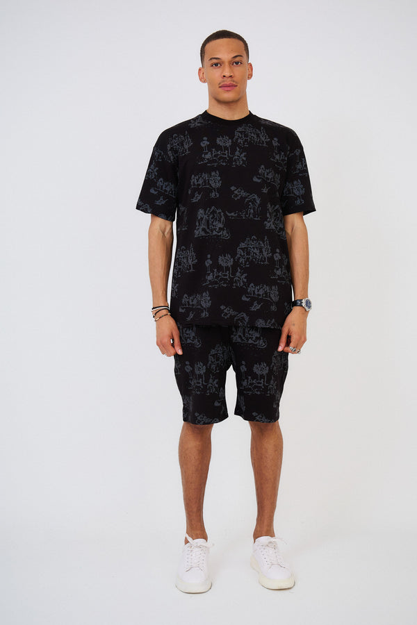T-shirt Oversized Imprimé "FORREST"