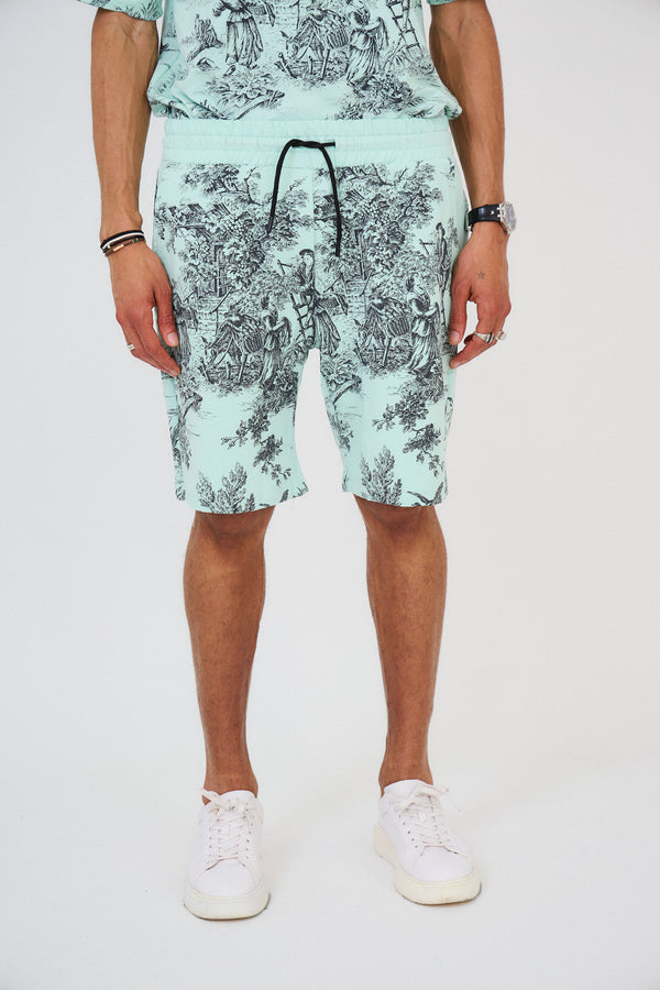 Short Imprimé "TOILE DE JOUY"