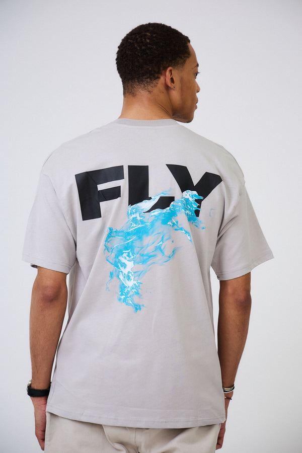 T-shirt Oversized Imprimé "FLY"