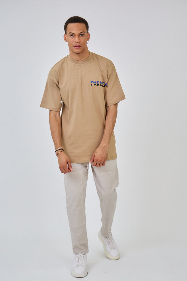 T-shirt Oversized Brodé "PARISIEN"