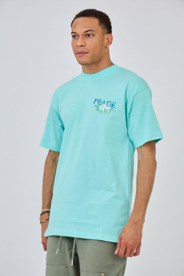T-shirt Oversized Imprimé "PEACE"