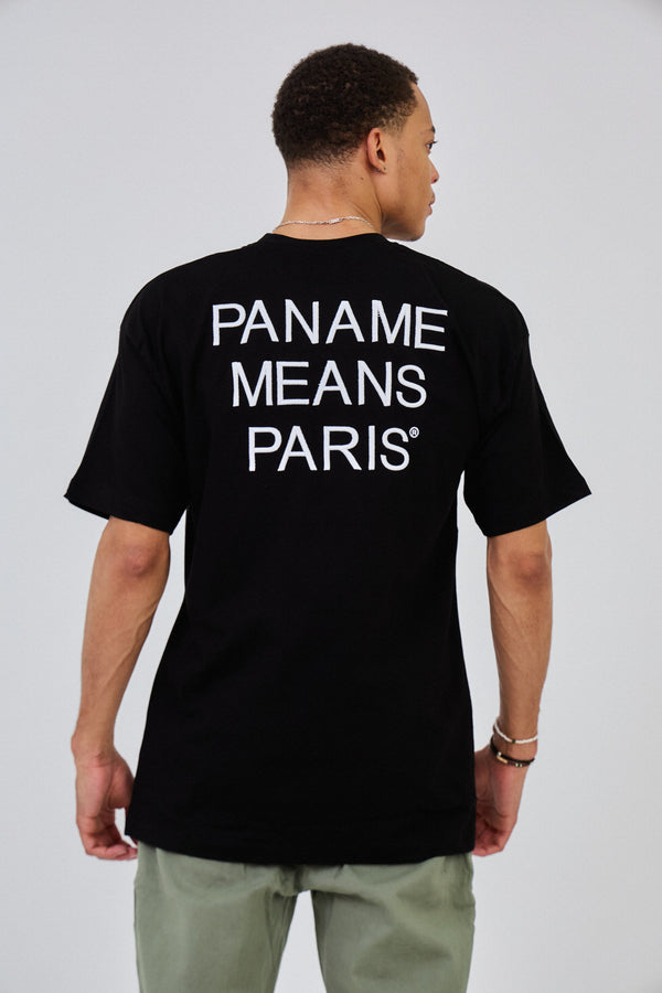 T-shirt Oversized Brodé "PANAME"