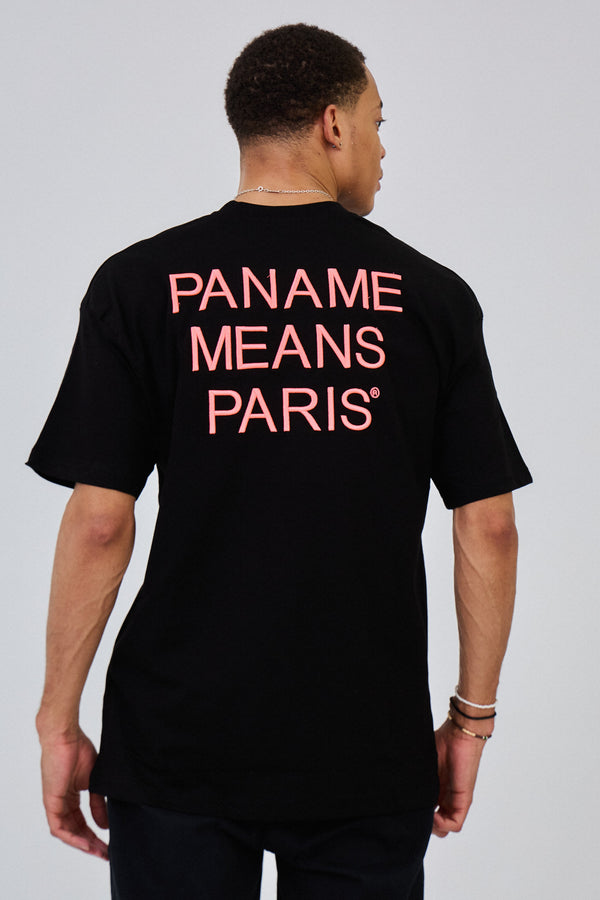 T-shirt Oversized Brodé "PANAME"