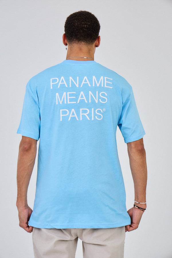 T-shirt Oversized Brodé "PANAME"