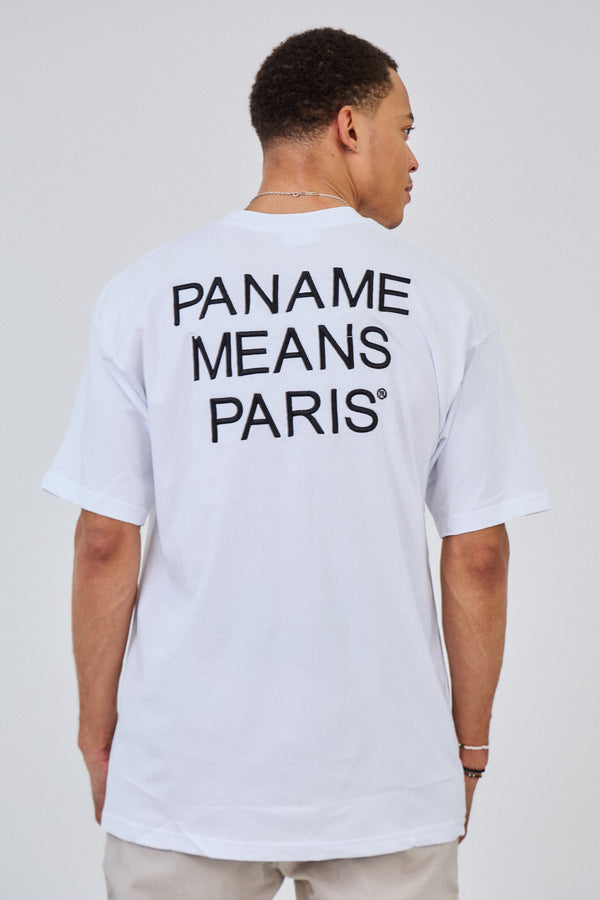 T-shirt Oversized Brodé "PANAME"