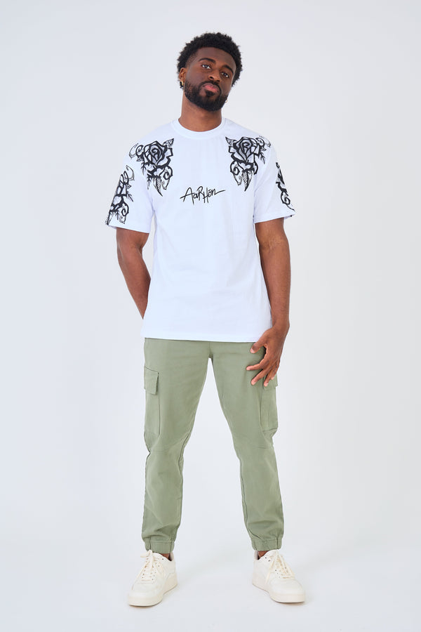 T-shirt Oversized Imprimé "THORNS"