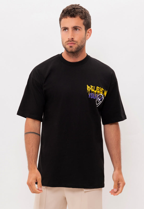 T-shirt Oversized Imprimé